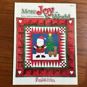 More Joy to the World Quilt Pattern Book